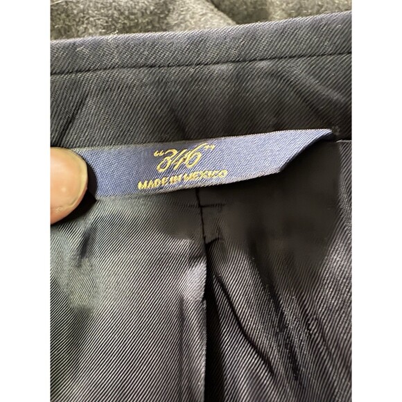 Brooks Brothers 346 Blazer Mens 42R Navy 3 Button Gold Crest Sport Coat Classic - Picture 7 of 12